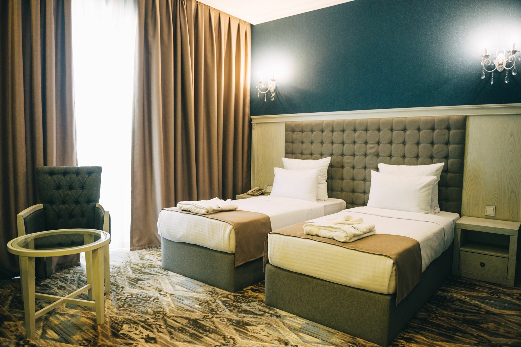 Emerald Suite Hotel Baku Bagian luar foto